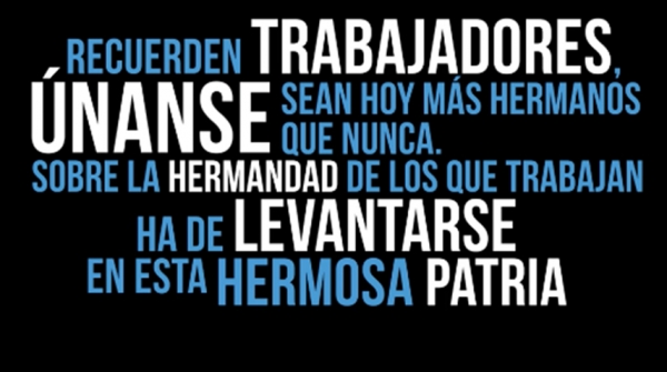 Homenaje a Juan Domingo Per&oacute;n